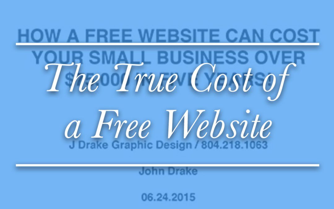 How a free website can cost your small business over $75,000 in five years!
