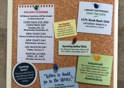 Chesterfield County Public Library Loud & Clear Winter Magazine