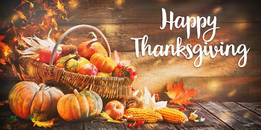 From our families to yours have a safe and Happy Thanksgiving!