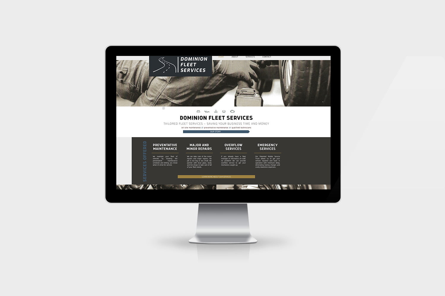 commercial business website design