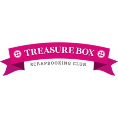 The Treasure Box Scrapbooking Club Drupal website design.